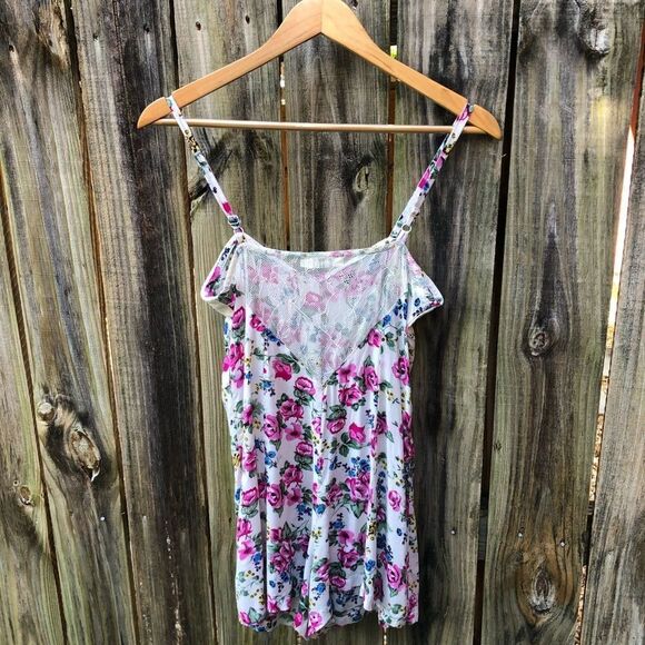 Millau Flower Lace Romper Sz Small - Picture 2 of 7